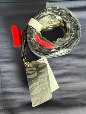 Disney Black Strap Lanyard with Red Accents